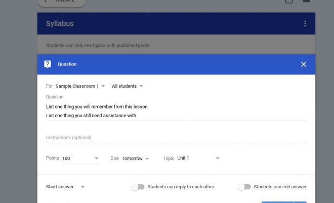 how to copy an assignment in google classroom