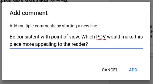 google classroom private comments on assignments