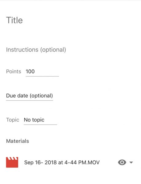 How to Add Video Directions for Your Students in Google Classroom - The ...
