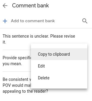 google classroom private comments on assignments