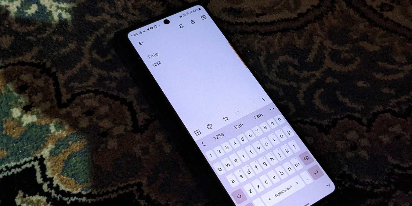 How to Add a Number Row at the Top of the Android and iPhone Keyboards