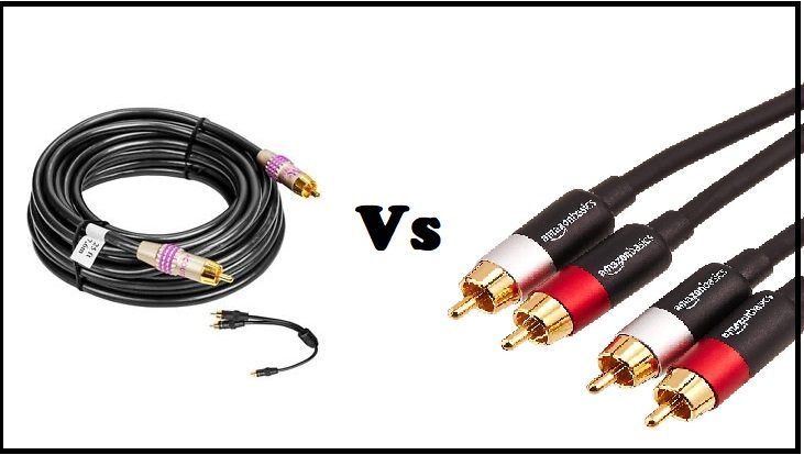 Difference Between Subwoofer & RCA Cable - The Tech Edvocate