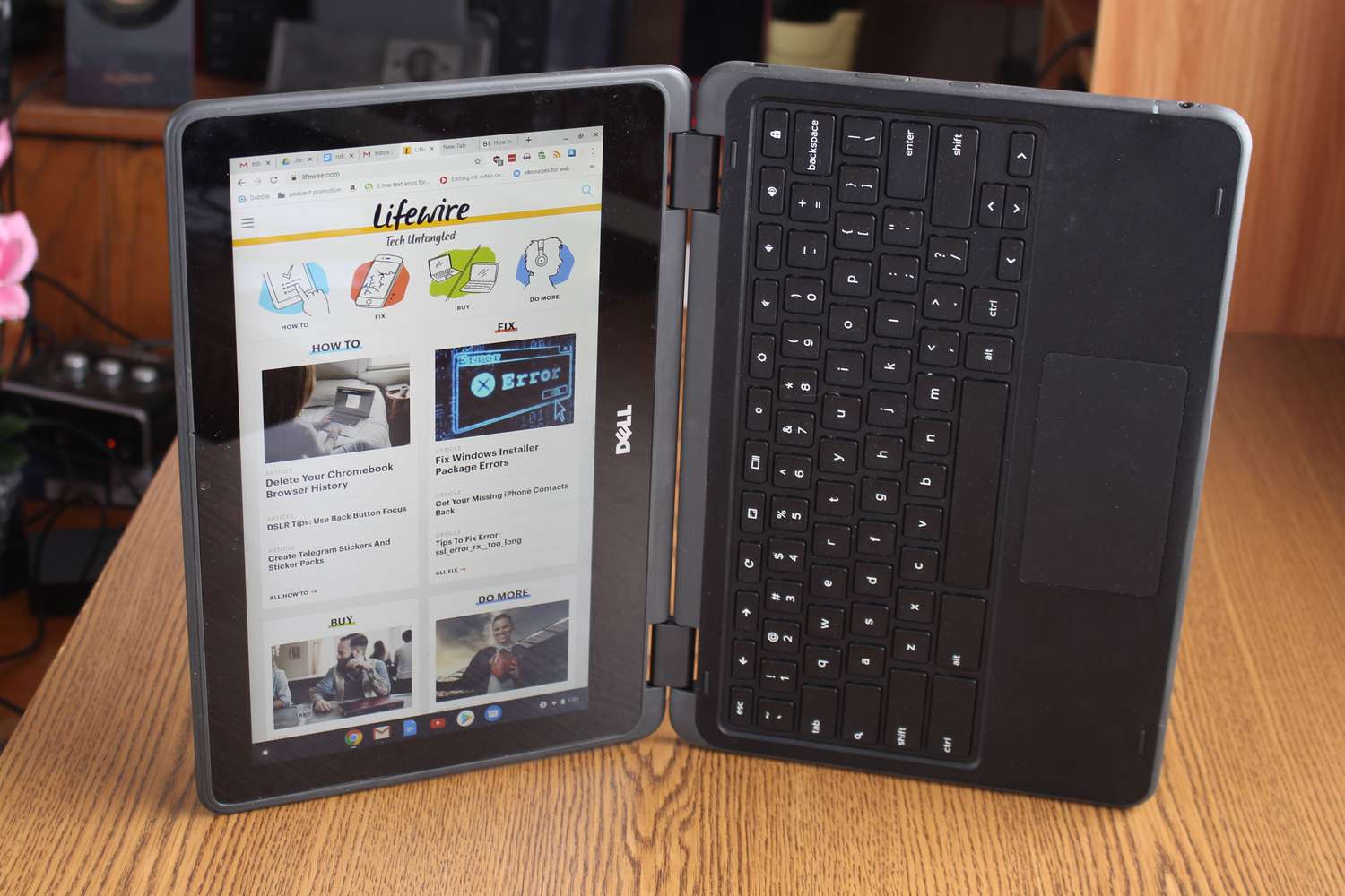 how to rotate screen on chromebook without refresh button