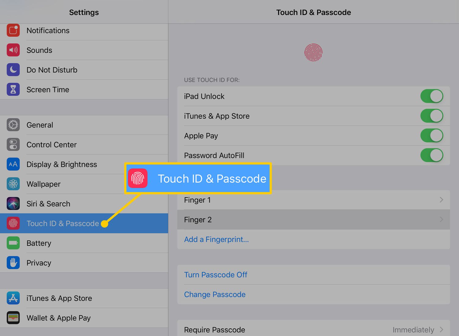 How to Set or Change Your iPad Passcode and Fingerprint The Tech Edvocate