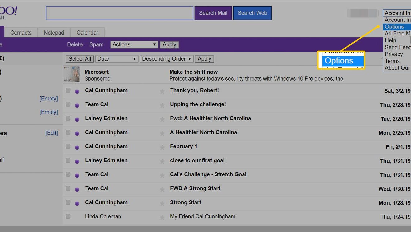 yahoo spreads