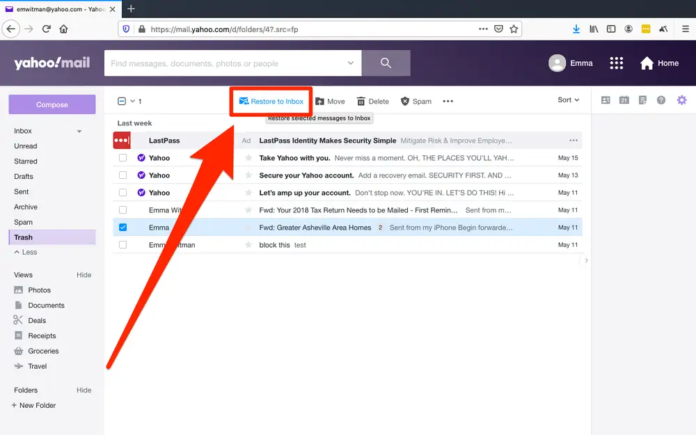 How to Recover Deleted Emails in Yahoo Mail The Tech Edvocate
