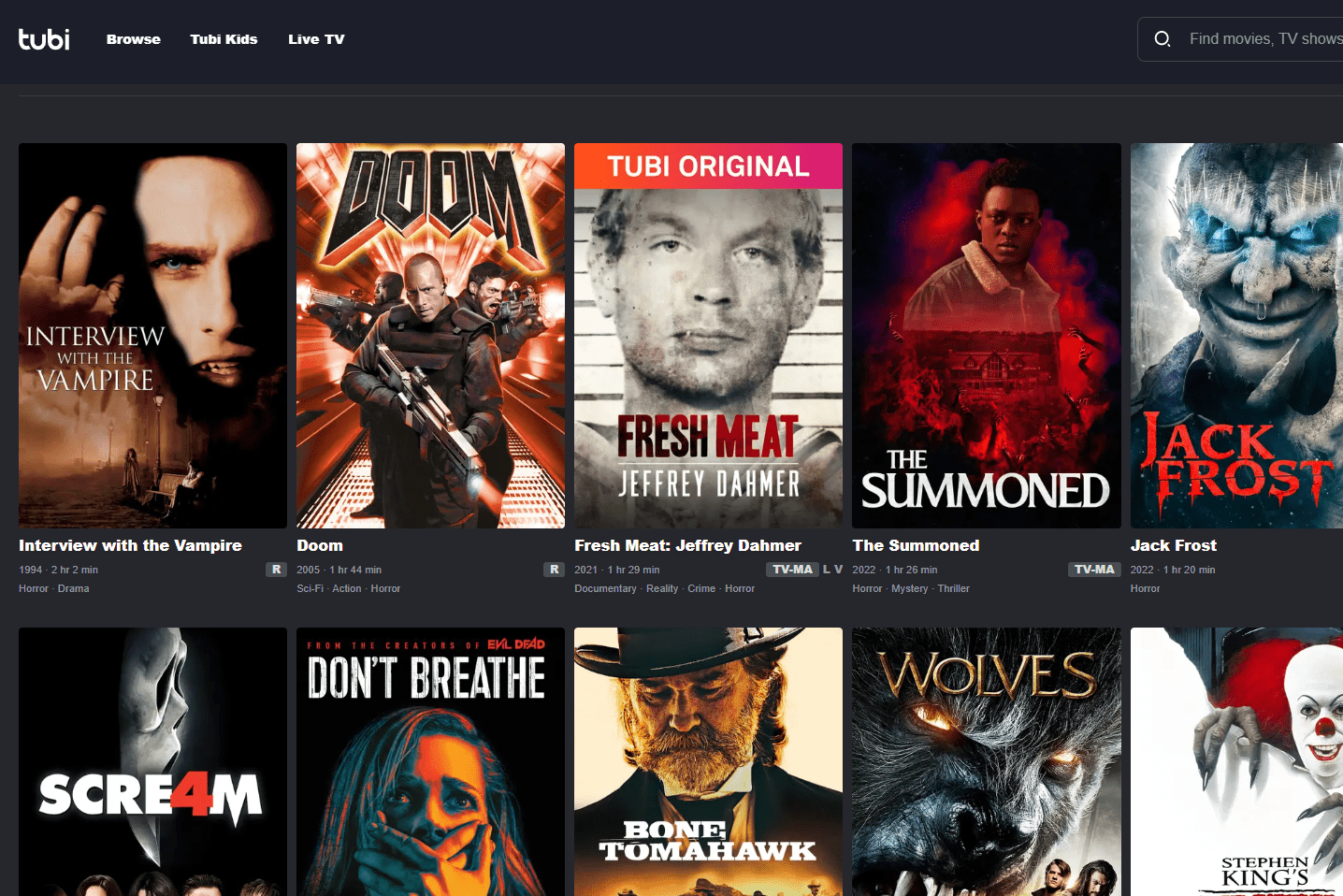 Best Sites to Watch Horror Movies Online for Free - The Tech Edvocate
