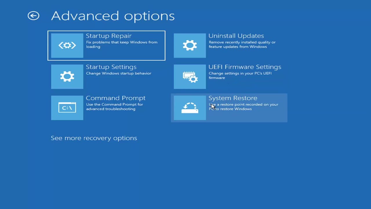 can't open advanced system settings windows 10