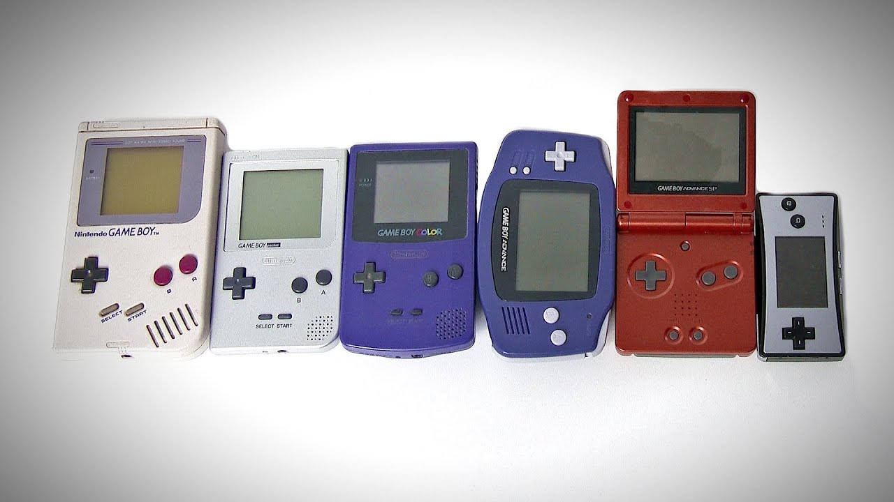 Gameboy systems in shop order