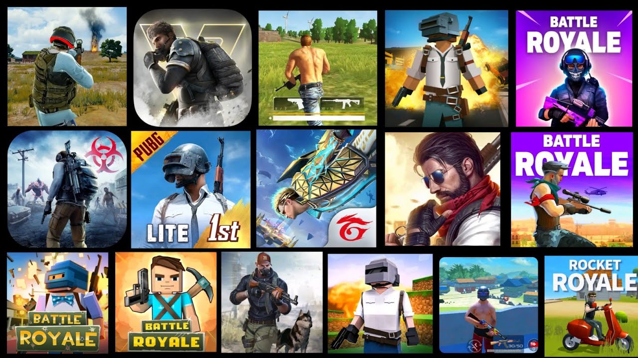 Most Popular Battle Royale Games in 2023