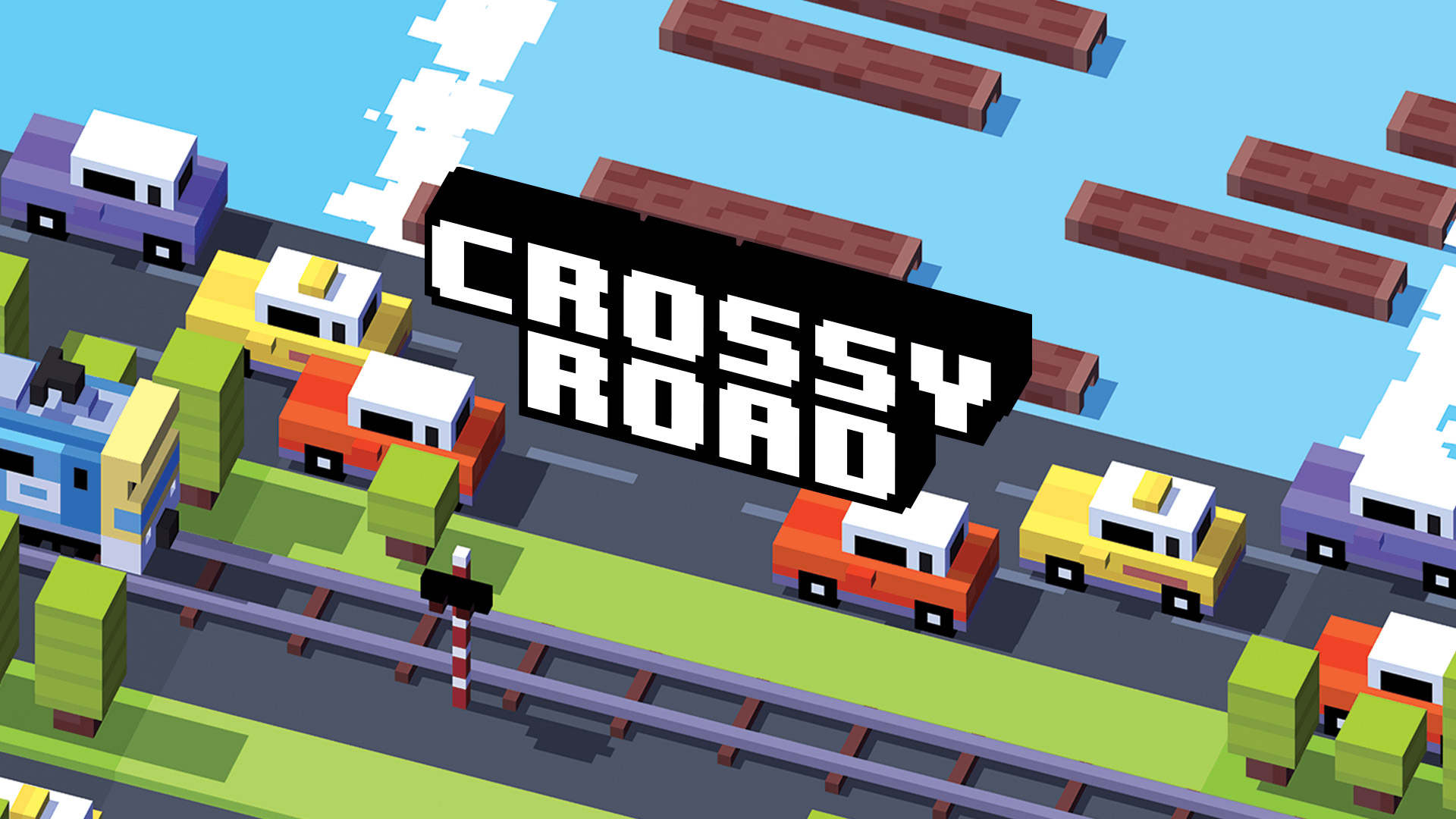 Classic Arcade Games - Frog Crossy Road - People, Play and Place