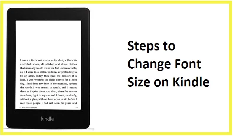 How to Change the Font Size on Kindle - The Tech Edvocate