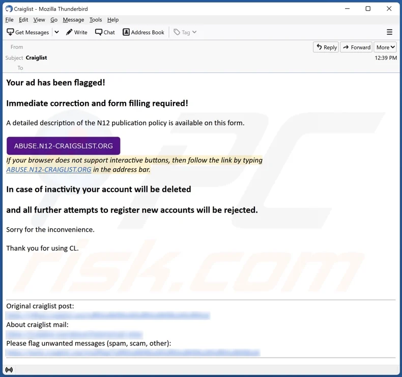 Don't Fall for This Craigslist Email Recovery Scam! The Tech Edvocate(02)