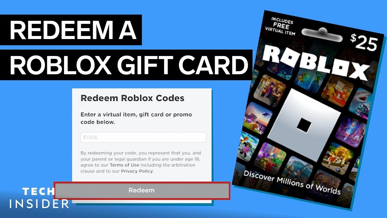 How to Redeem Roblox Gift Card: A Step-By-Step Guide