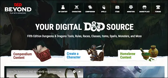 Digital Tools  Dungeons & Dragons