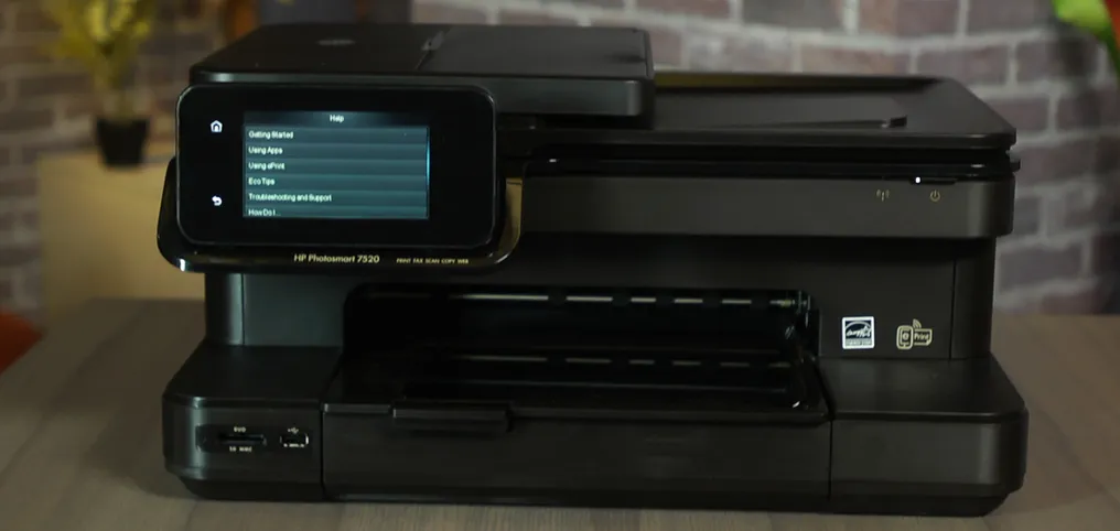 Forkæl dig stole unlock HP Photosmart 7520 Review: $200 All-In-One Printer Puts Your Prints in the  Cloud - The Tech Edvocate