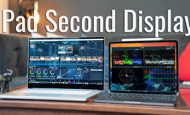 turn ipad into second display