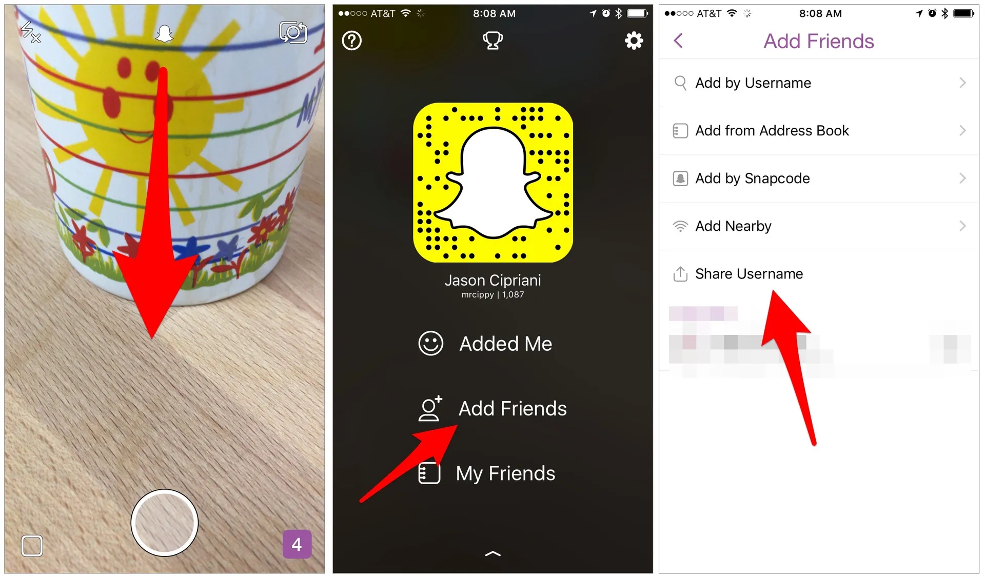 how to add a link to your snapchat bio