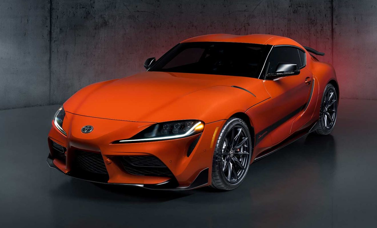 https://www.thetechedvocate.org/wp-content/uploads/2023/08/2024-Toyota-GR-Supra-45-Anniversary-Edition-Front-Quarter-View-660x400@2x.jpg