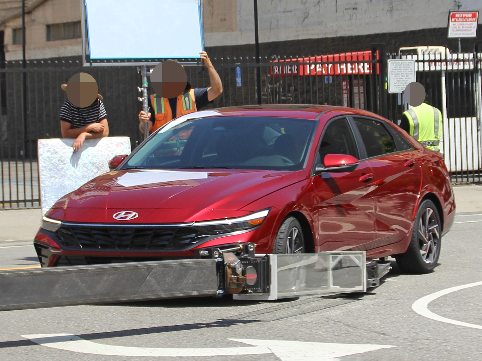 2024 Hyundai Elantra Spied Showing Its Refreshed Face In LA The Tech