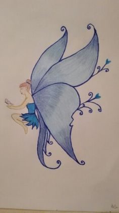 Fairy Drawing Ideas | How to draw a Fairy