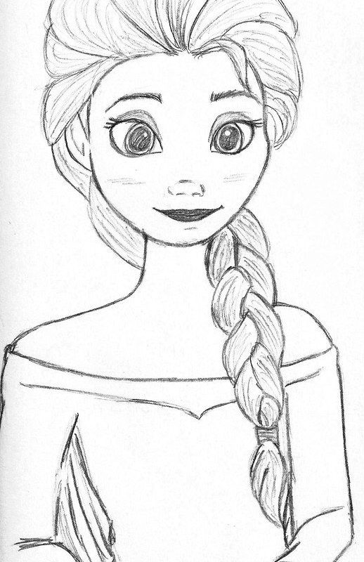 How to Draw Frozen Elsa, Frozen