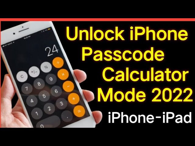 How to Unlock an iPhone Without a Passcode in 2023
