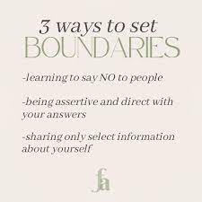 3 Ways to Set Boundaries with People - The Tech Edvocate