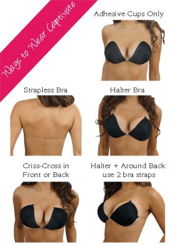 How to Keep a Strapless Bra Up 