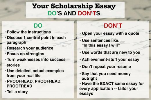 good ways to start scholarship essay