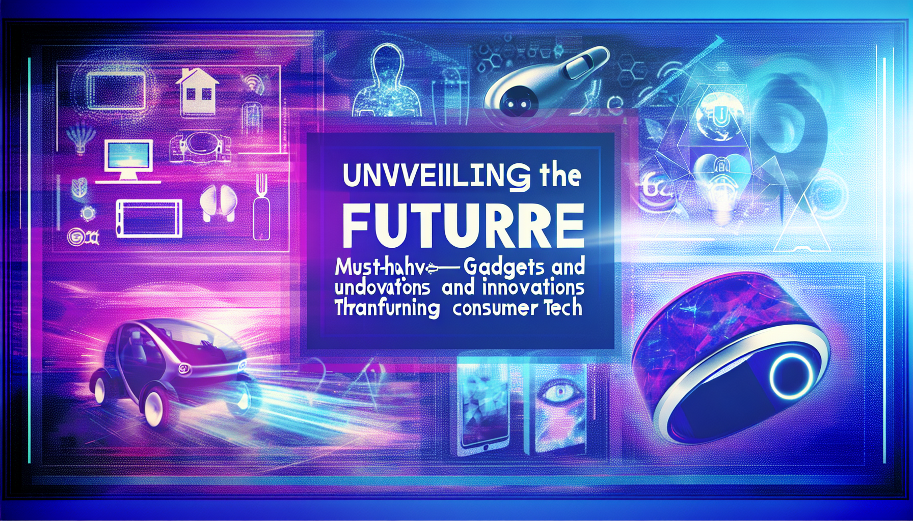 Unveiling the Future: Must-Have Gadgets and Innovations Transforming Consumer Tech