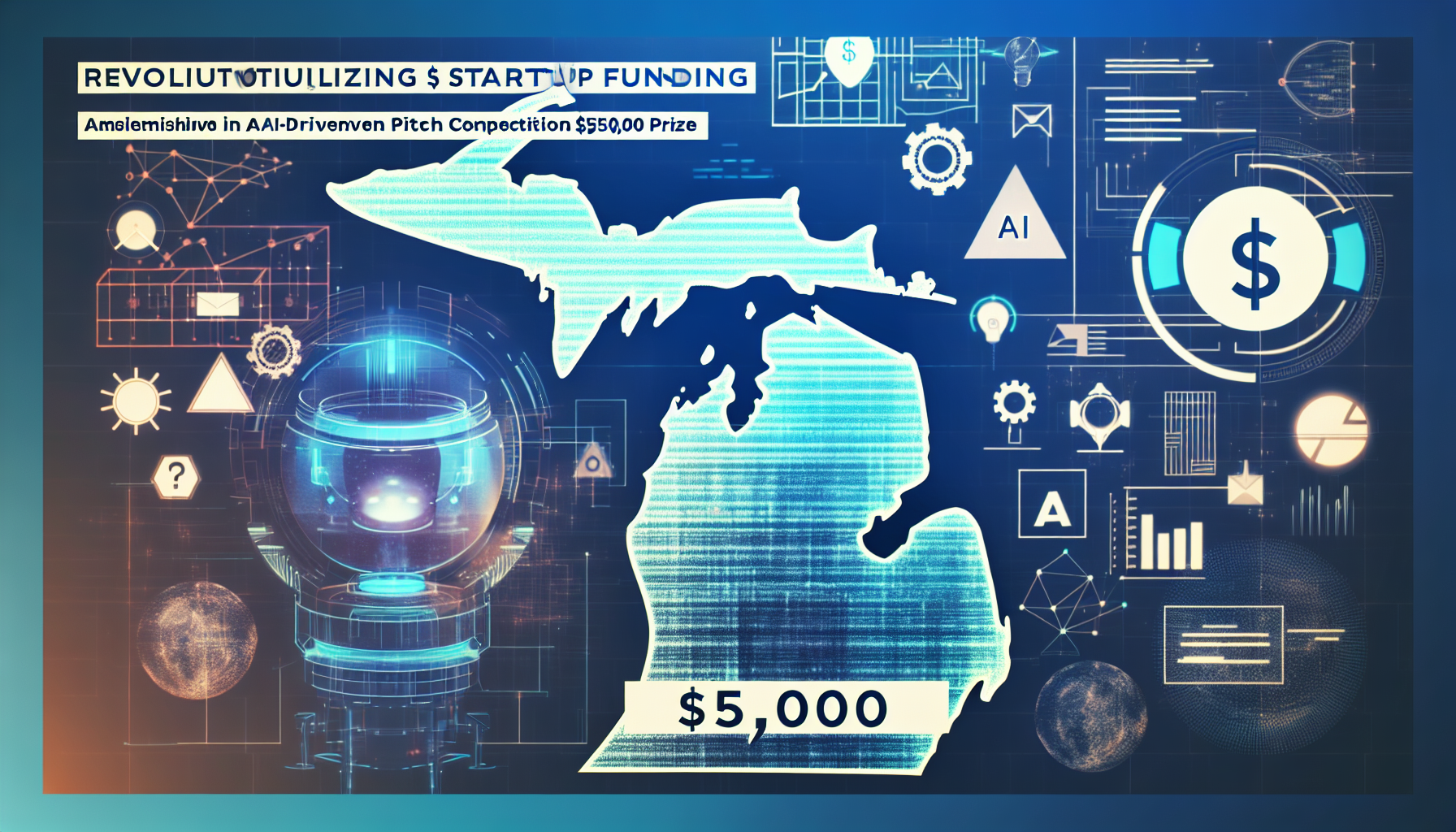 Revolutionizing Startup Funding: Michigan’s AI-Driven Pitch Competition Offers $50,000 Prize