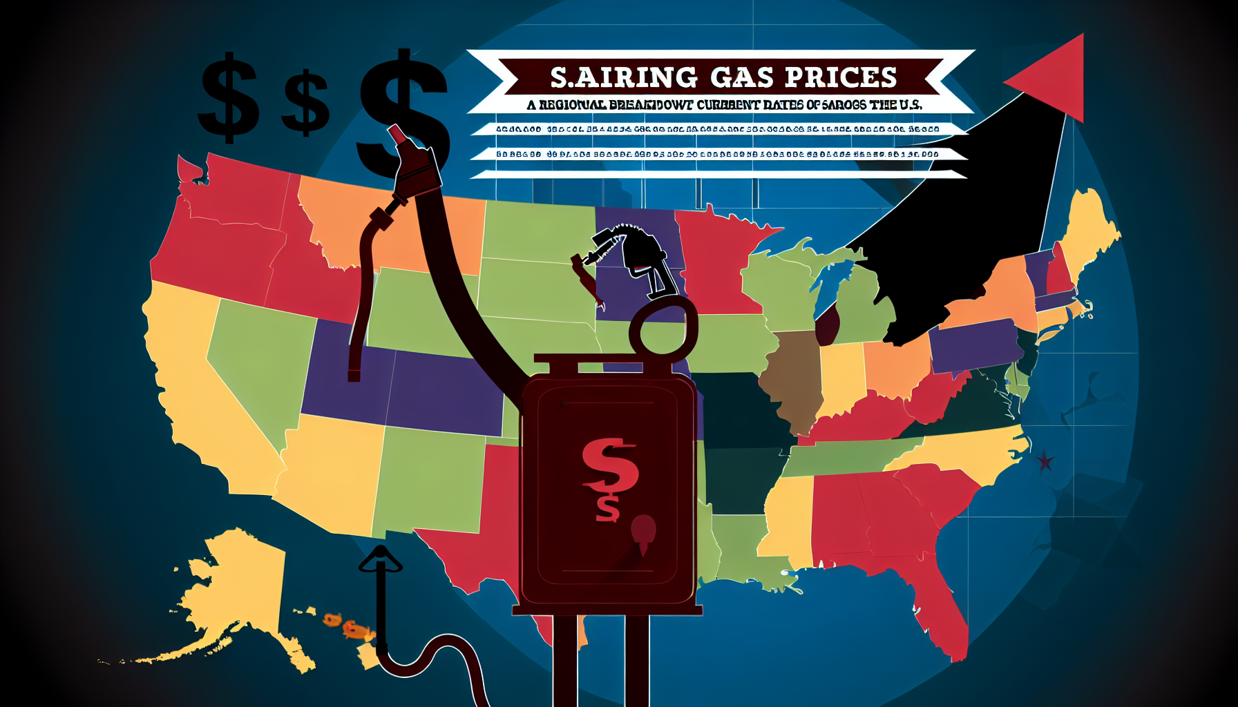 Soaring Gas Prices: A Regional Breakdown of Current Rates Across the U.S.