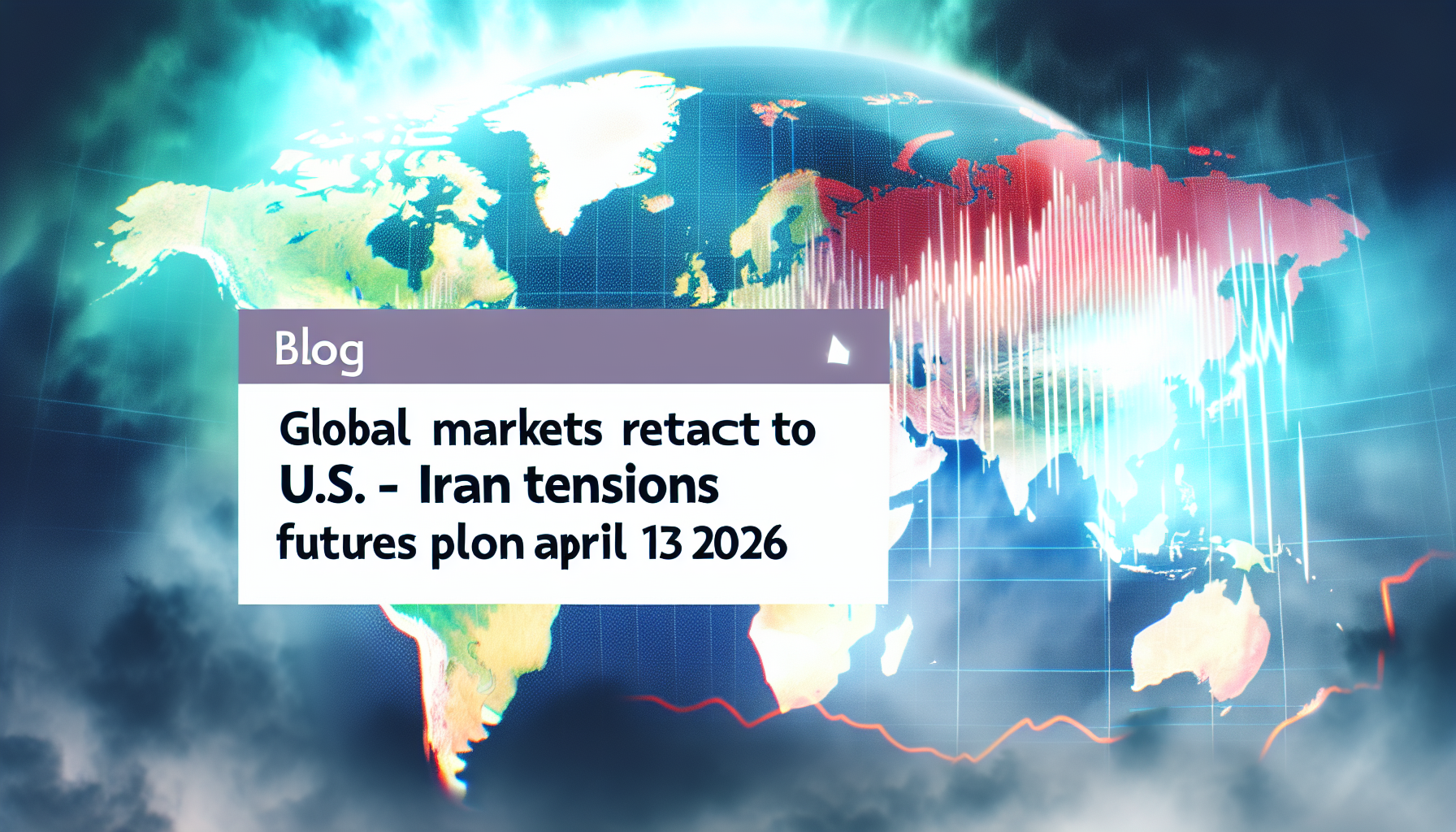 Global Markets React to U.S.-Iran Tensions: Stock Futures Plummet on April 13, 2026