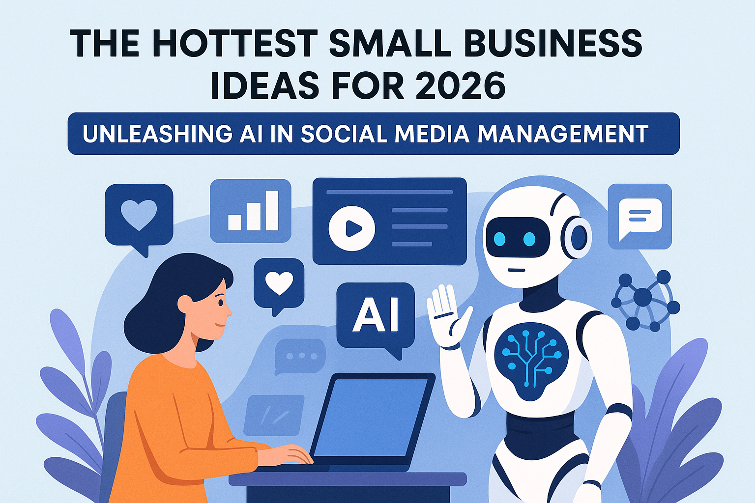 The Hottest Small Business Ideas for 2026: Unleashing AI in Social Media Management