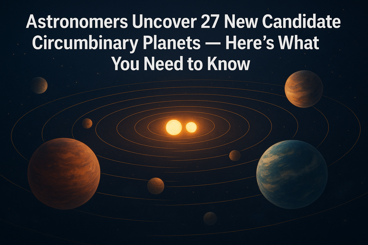 Astronomers Uncover 27 New Candidate Circumbinary Planets — Here’s What You Need to Know