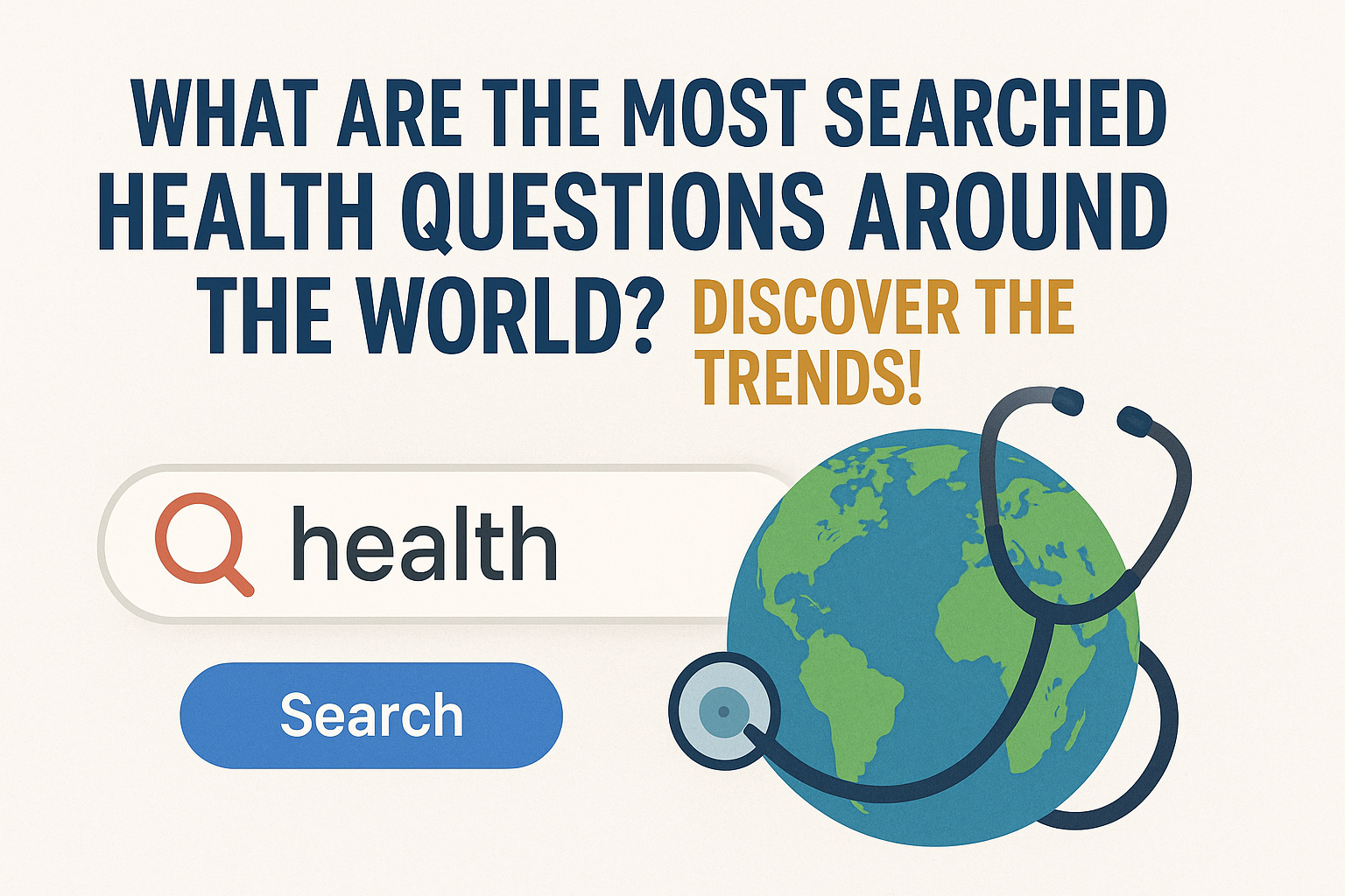 What Are the Most Searched Health Questions Around the World? Discover the Trends!