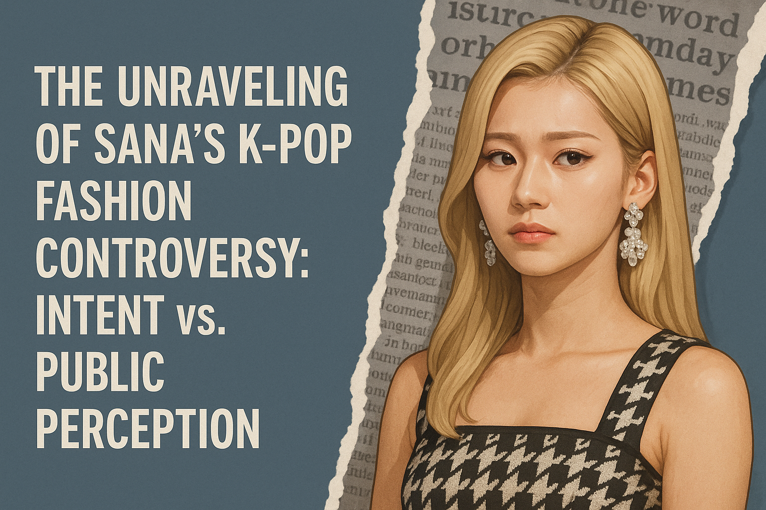 The Unraveling of Sana’s K-Pop Fashion Controversy: Intent vs. Public Perception
