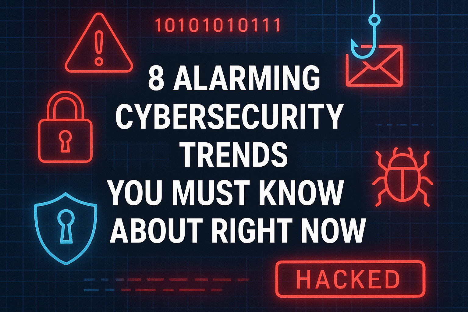 8 Alarming Cybersecurity Trends You Must Know About Right Now
