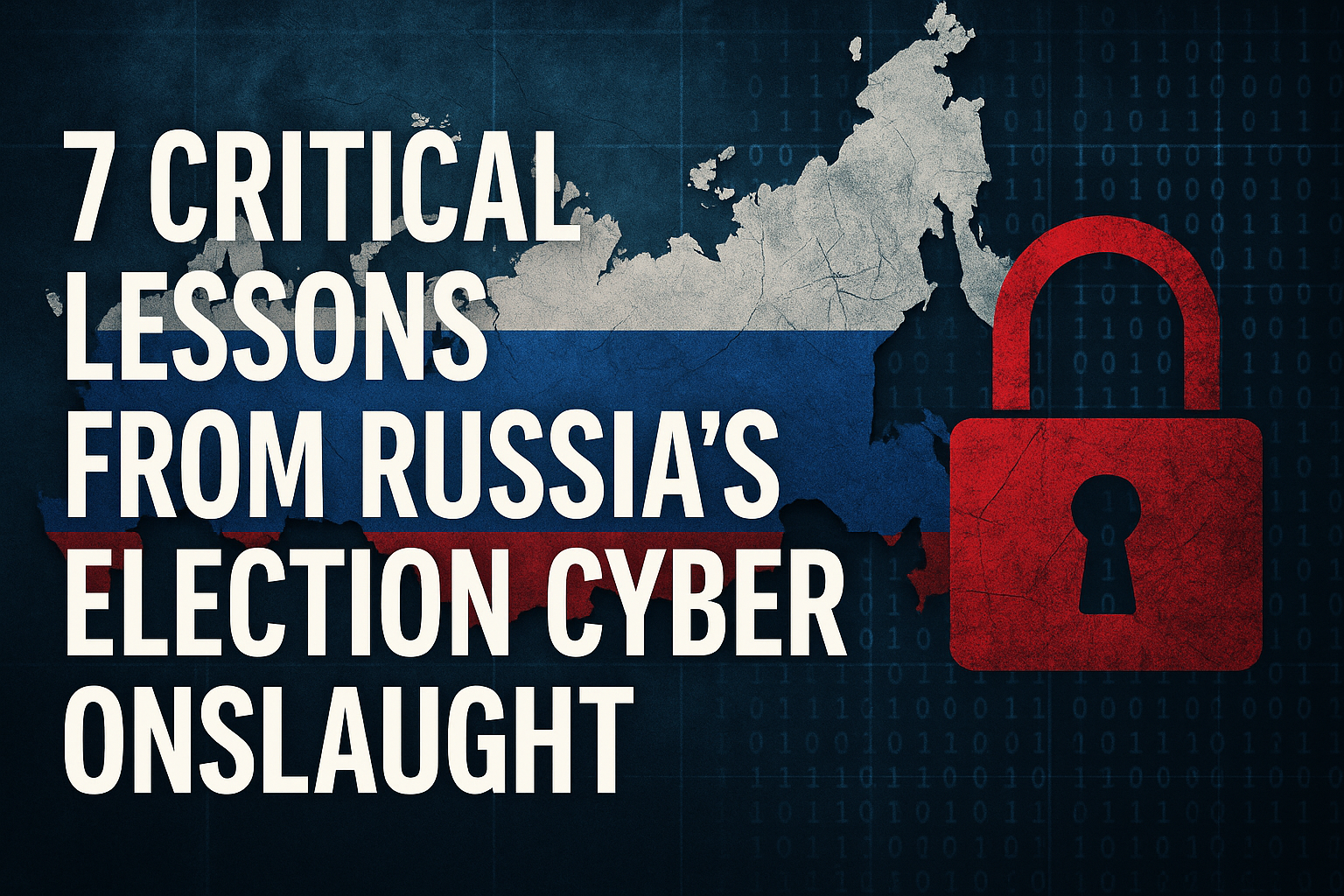 7 Critical Lessons From Russia’s Election Cyber Onslaught